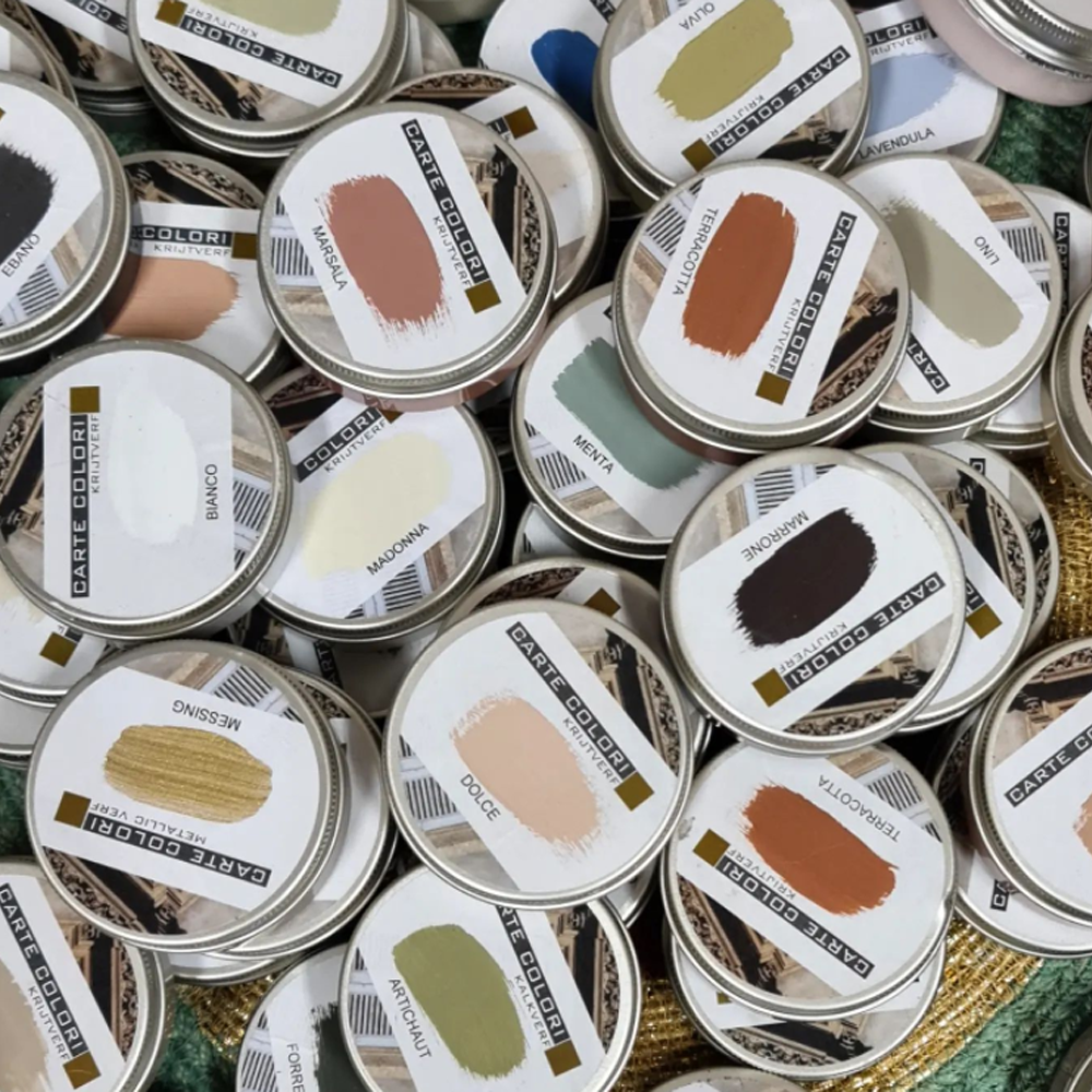 proefpotjes van carte colori