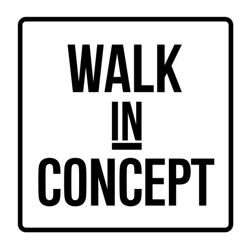 logo van walk in concept