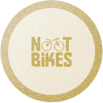 gouden logo van nootbikes